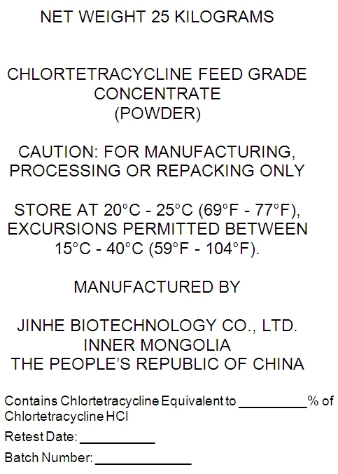 Shipping Label - Powder