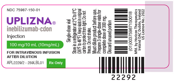 PRINCIPAL DISPLAY PANEL - 100 mg/10 mL Vial Label