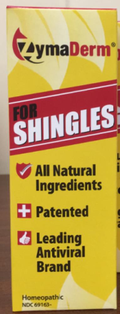 PRINCIPAL DISPLAY PANEL
ZymaDerm
FOR
SHINGLES
