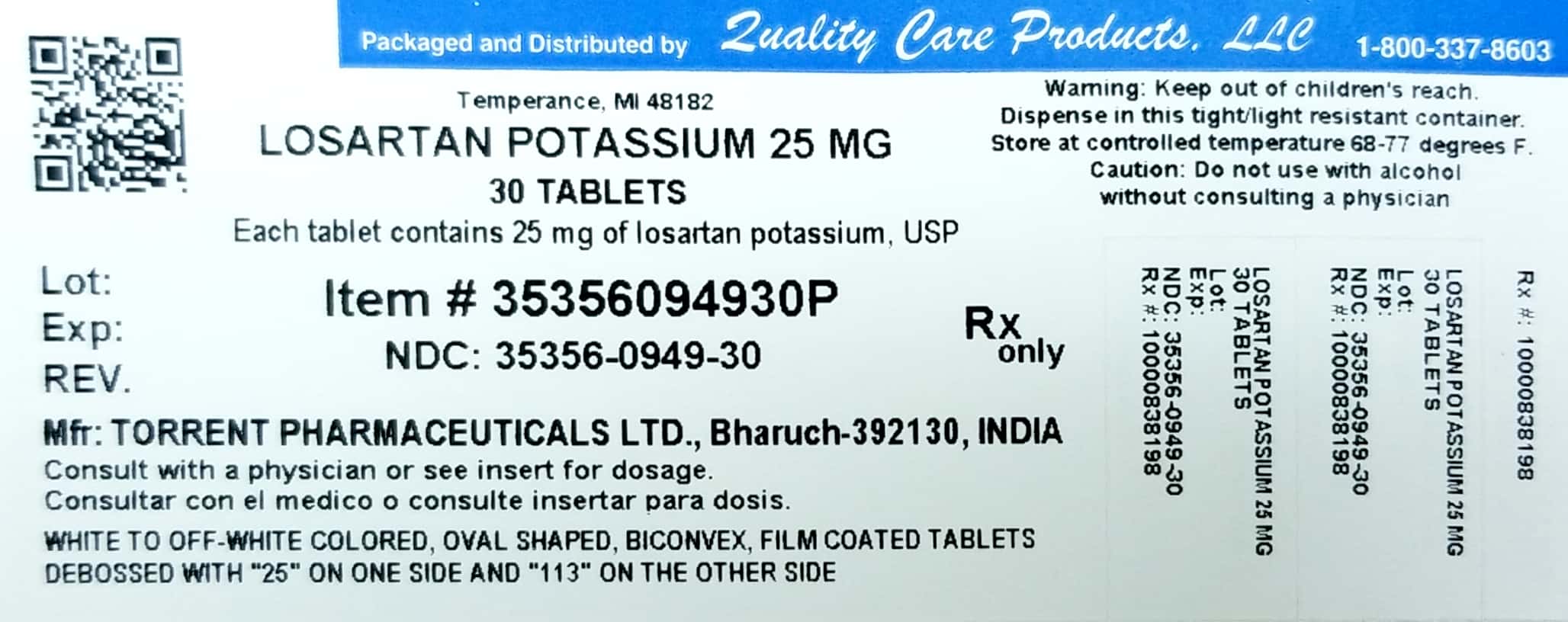 LOSARTAN POTASSIUM tablet