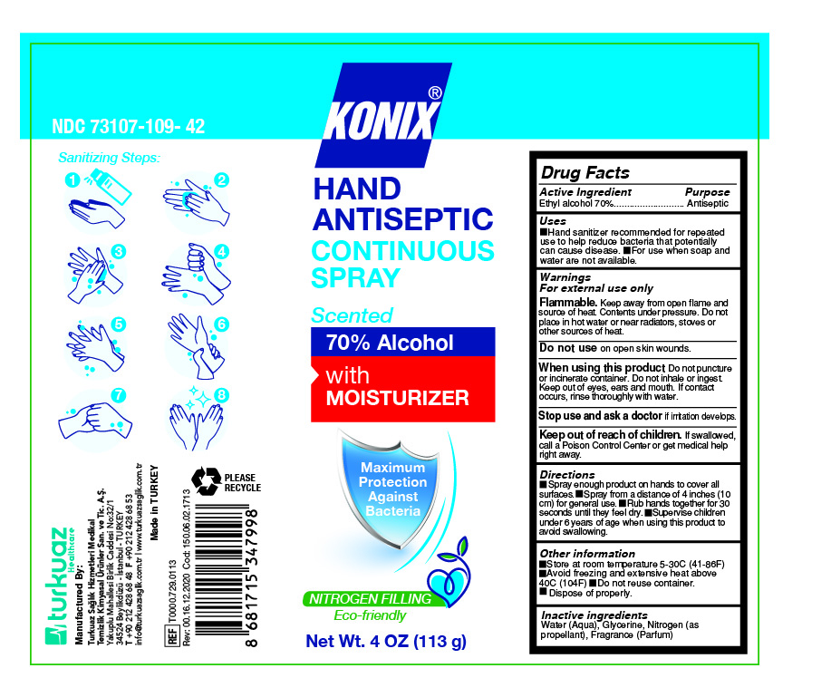 Konix Hand Antiseptic Spray