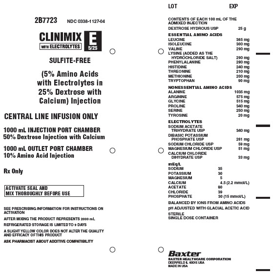 Clinimix E Representative Container Label 0338-1127
