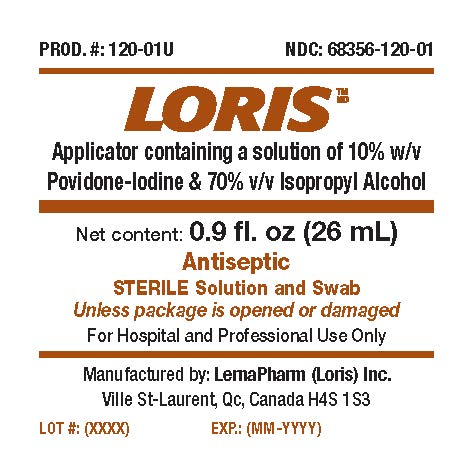 image of applicator tube label