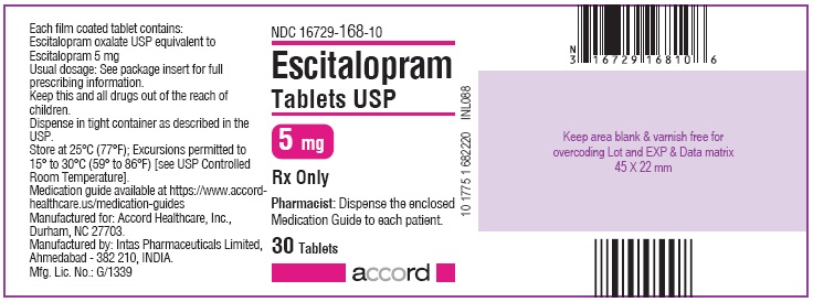Escitalopram 5 mg 30 Tablets