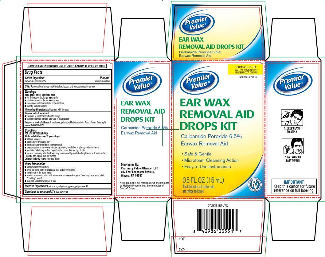 EAR WAX REMOVAL AID DROPS- carbamide peroxide liquid