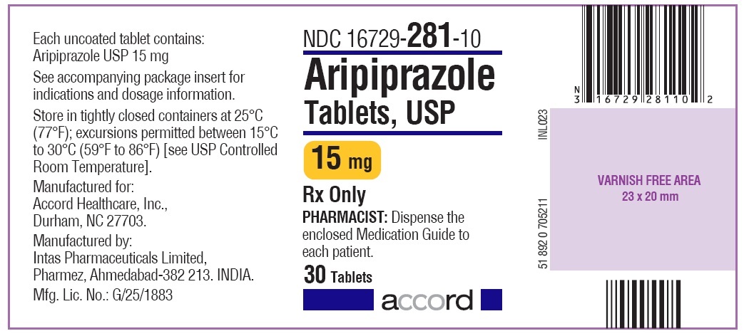 15 mg-30 Tablets 