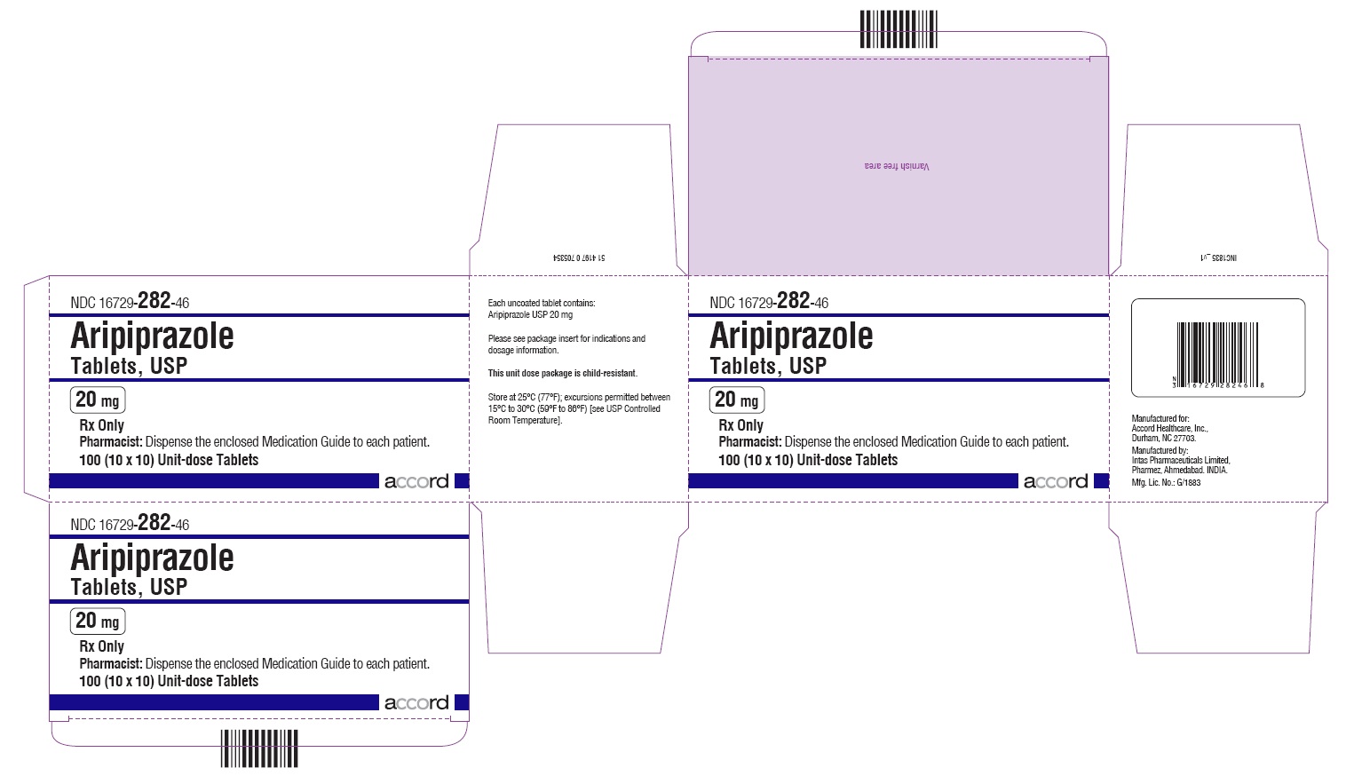 20 mg-100 (10 x 10) Unit-dose Tablets