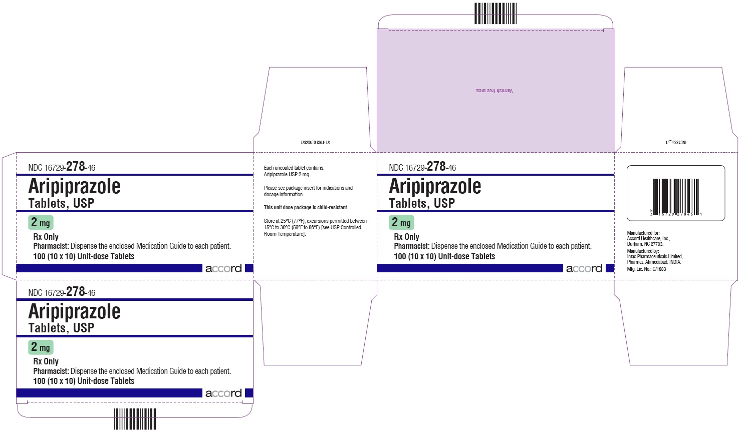 2 mg-100 (10 x 10) Unit-dose Tablets