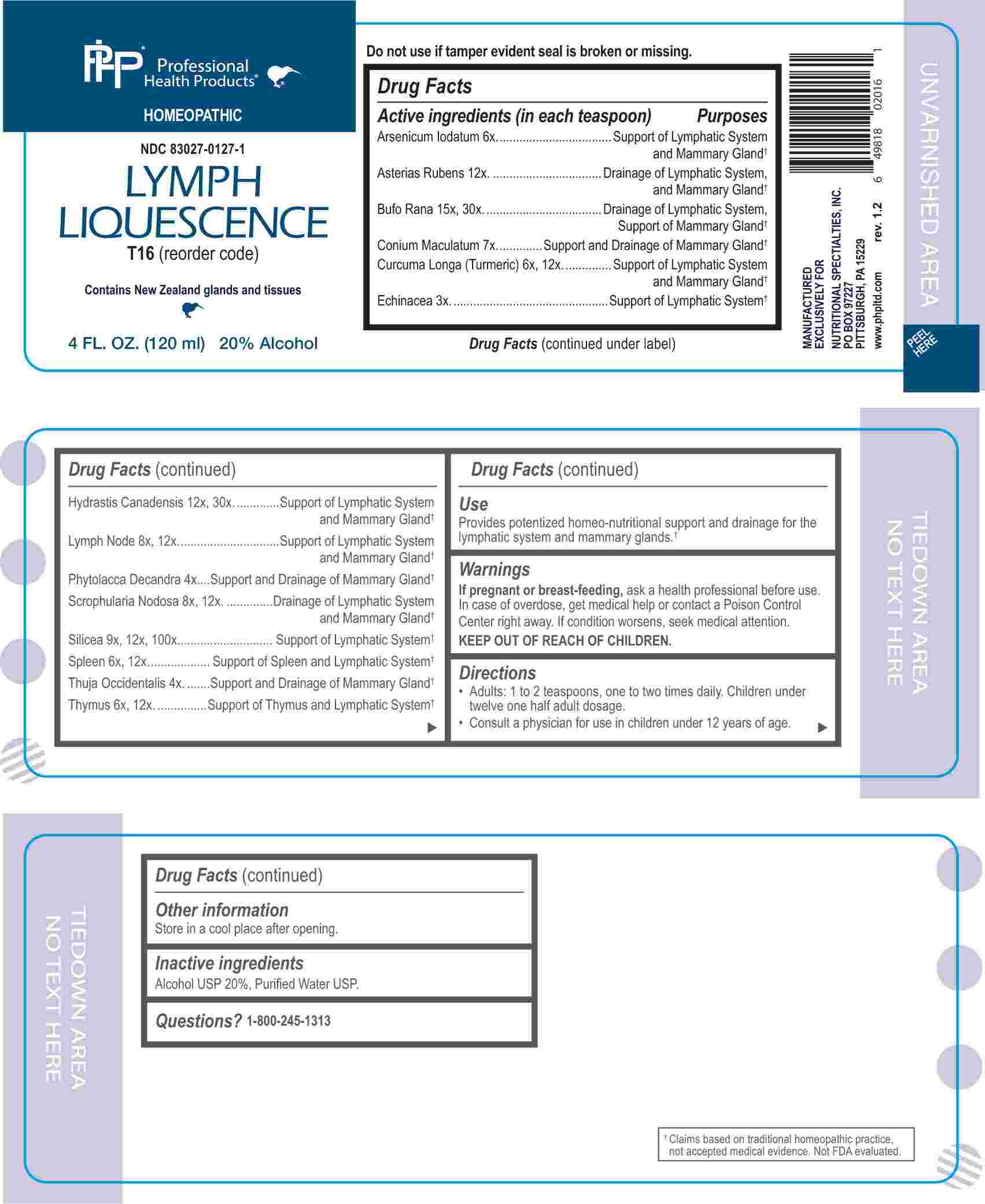 LYMPH  LIQUESCENCE