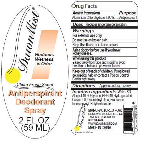 DawnMist Antiperspirant Deodorant