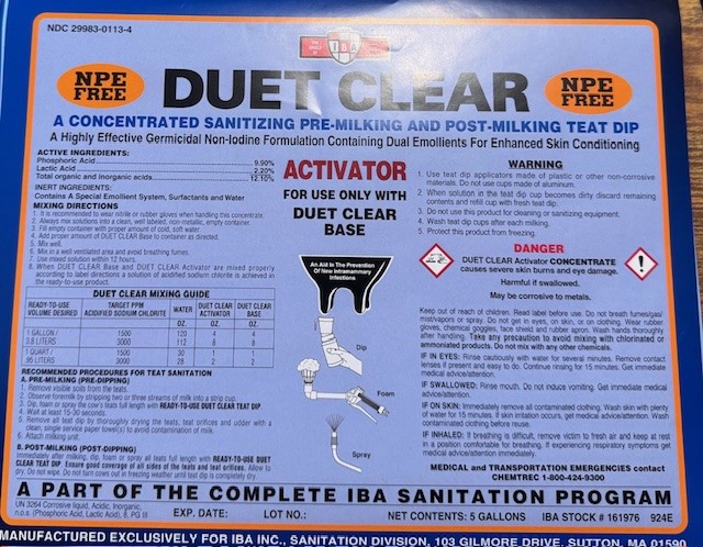 DUET CLEAR ACTIVATOR