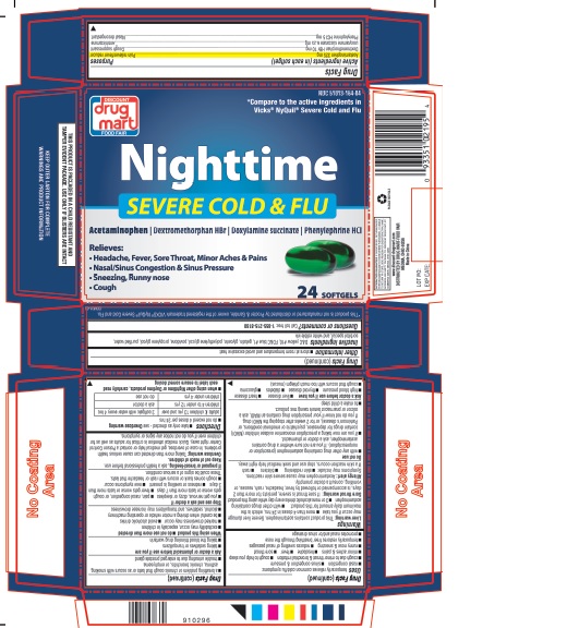 Nighttime SEVERE Cold and FLU 24ct