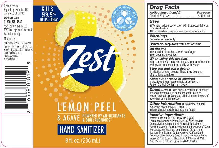 01b LBL_Zest Hand Sani Gel_70pct EtOH_8oz