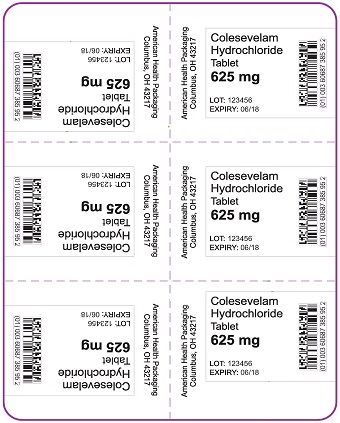 625 mg Colesevelam HCl Tablet Blister