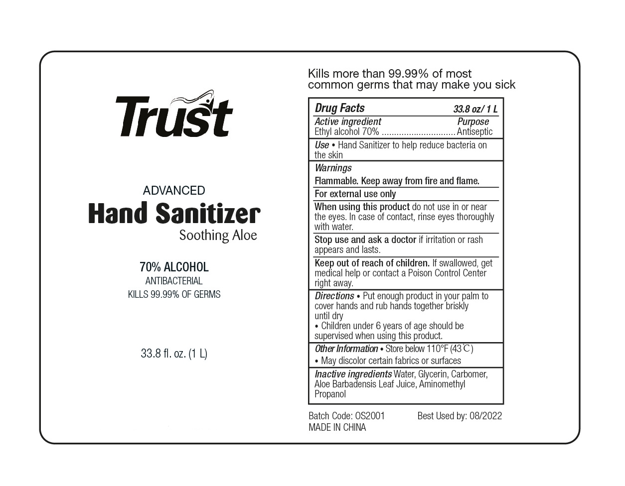 image of hand sanitizer 1000ml