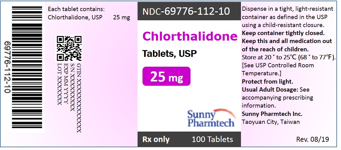 Chlorthalidone tablet 25 mg