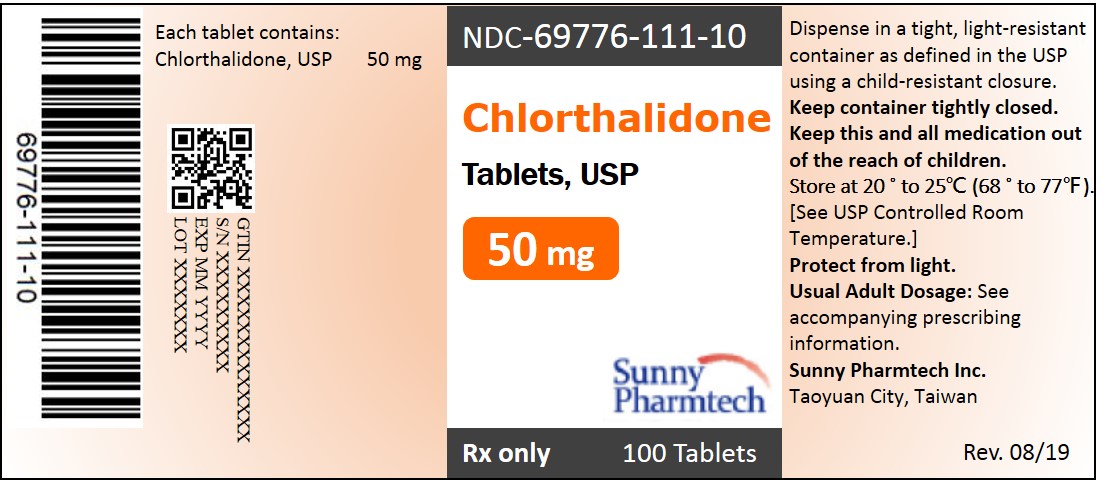 Chlorthalidone tablet 50 mg