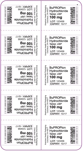 100 mg Bupropion Hydrochloride Tablet Blister