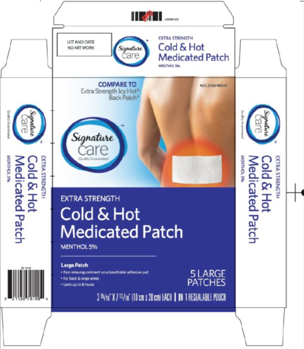 Signature Care Cold & Hot Medicated Patch