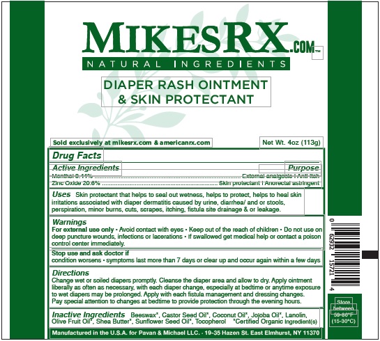 MikesRX Diaper Rash Ointment