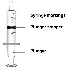 1 reusable oral syringe