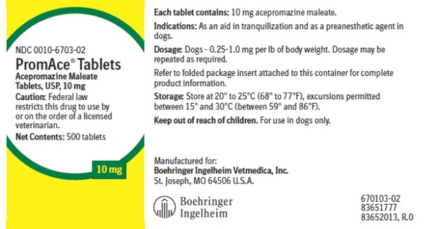 Picture of Container Label 10 mg 500 tablets