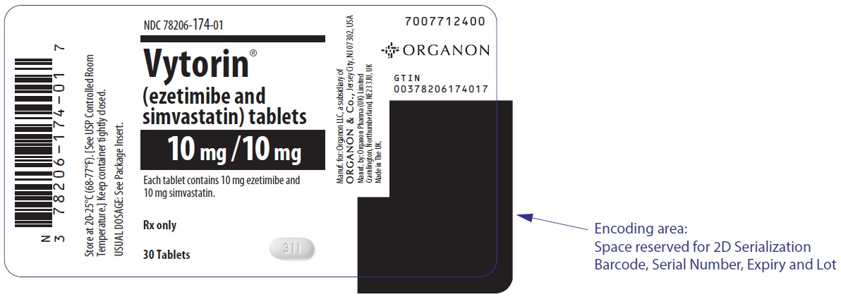 PRINCIPAL DISPLAY PANEL - 10 mg /10 mg Tablet Bottle Label