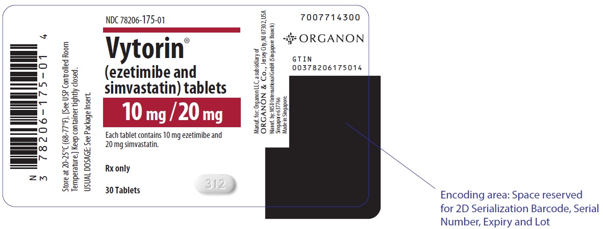 PRINCIPAL DISPLAY PANEL - 10 mg /20 mg Tablet Bottle Label