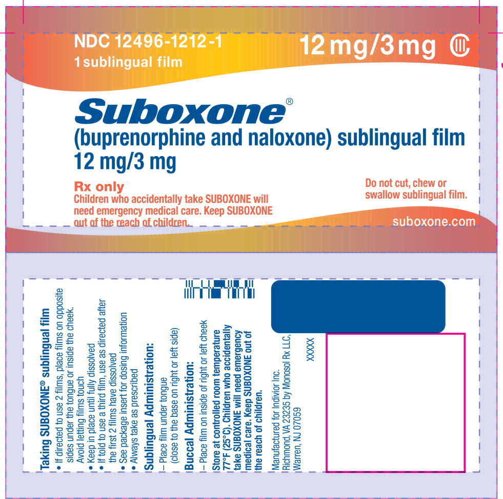 Principal Display Panel – 12 mg Pouch Label
