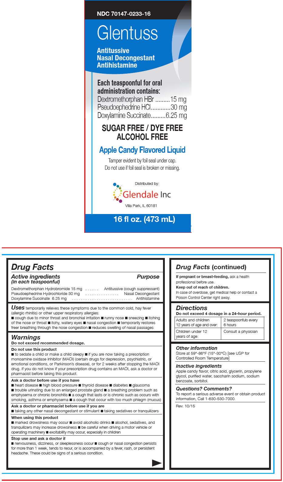 PRINCIPAL DISPLAY PANEL - 473 mL Bottle Label