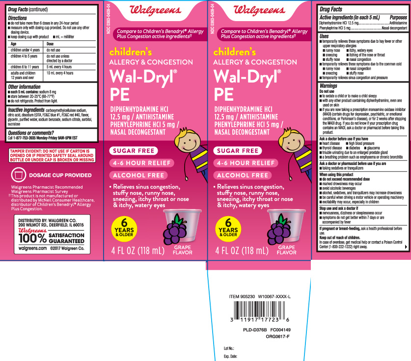 Diphenhydramine HCI 12.5 mg, Phenylephrine HCI 5 mg