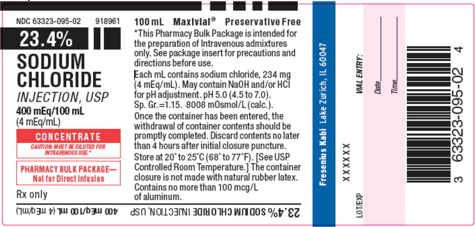 PACKAGE LABEL - PRINCIPAL DISPLAY – 23.4% Sodium Chloride Injection, USP Vial Label
