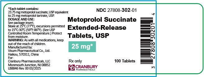 25mg 100 tabs