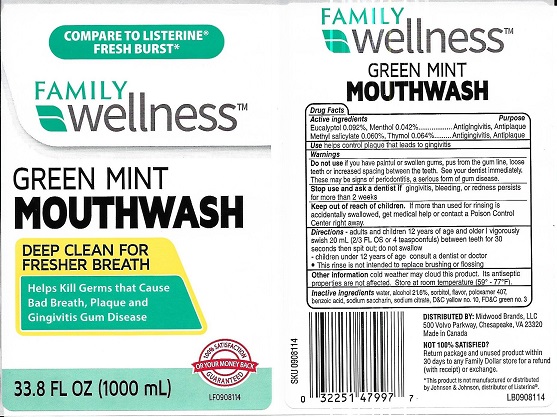 Green Mint Mouthwash