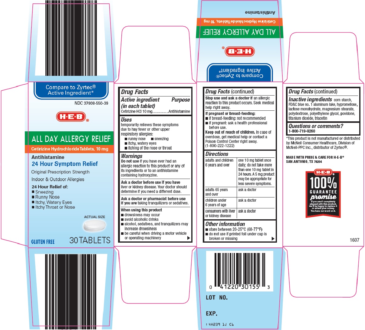 H-E-B All Day Allergy Relief image