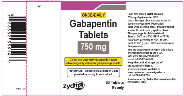 Gabapentin 750 mg