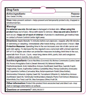 Drug Facts Box - Back of Card