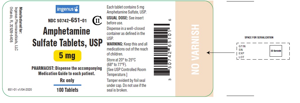 5 mg Label