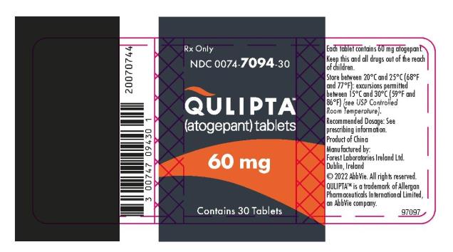 QULIPTA- atogepant tablet