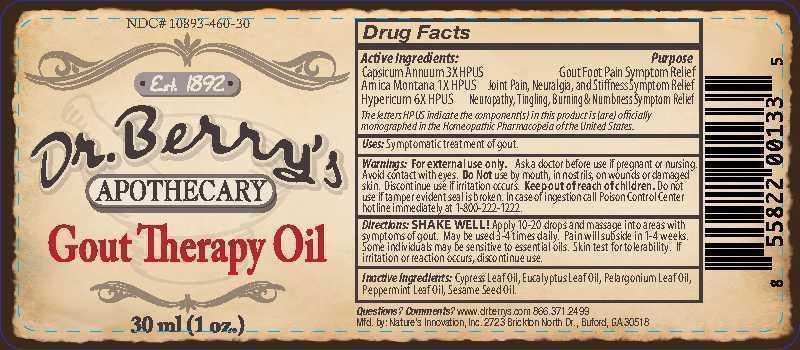 Gout Therapy Label