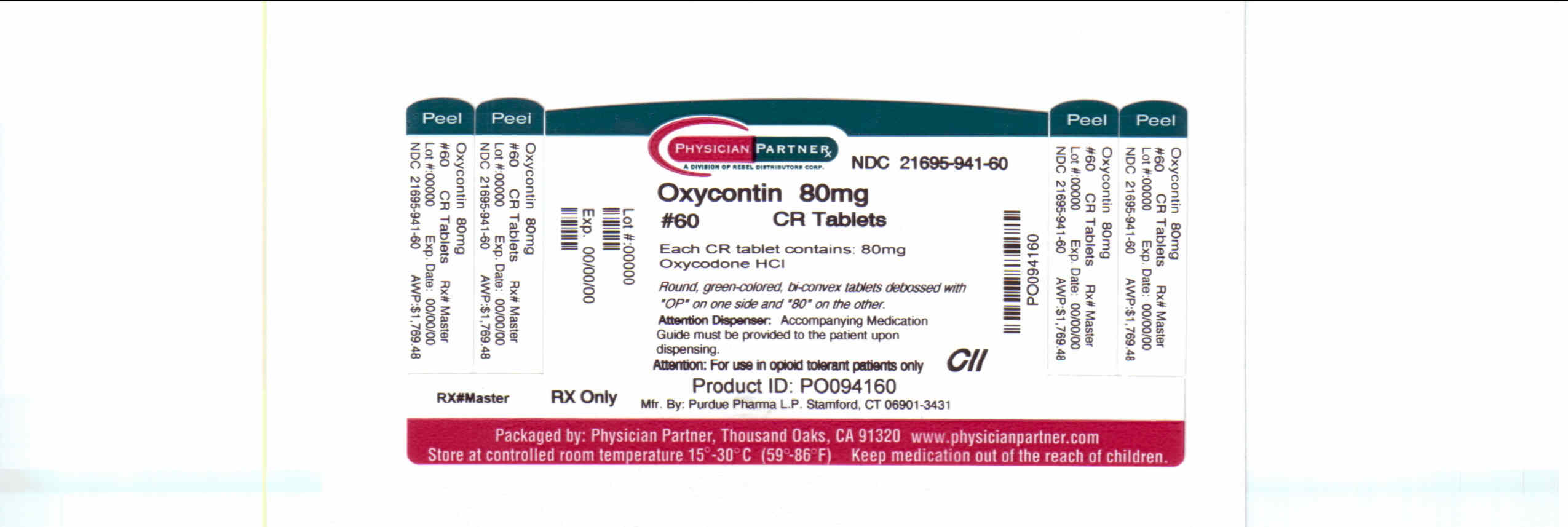 Oxycontin 80mg