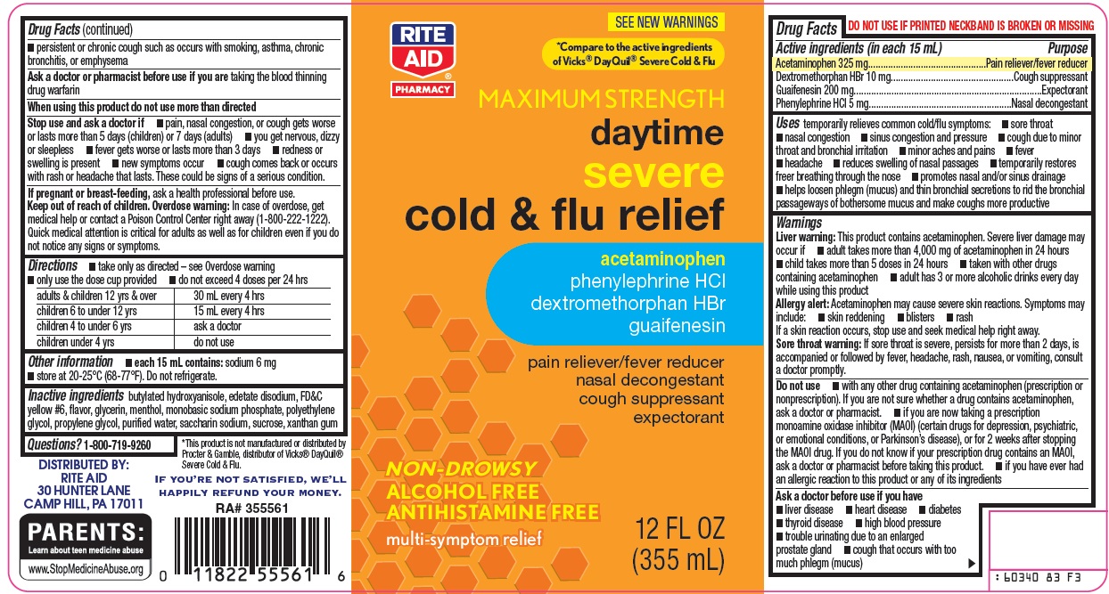 Rite Aid DayTime Severe Cold & Flu Relief image