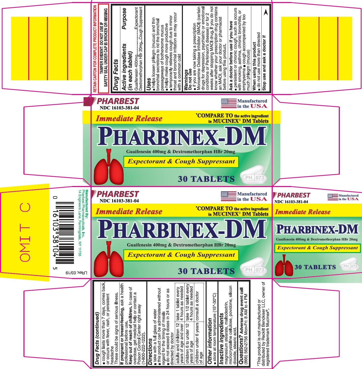Pharbinex DM Tablet Product Label Image.jpg