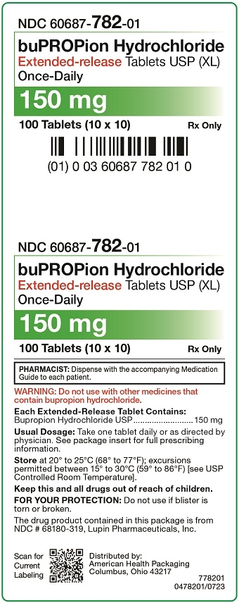 150 mg BuPROPion HCL ER Tablets Carton