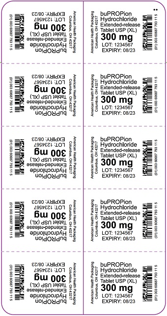 300 mg BuPROPion HCL ER Tablet Blister