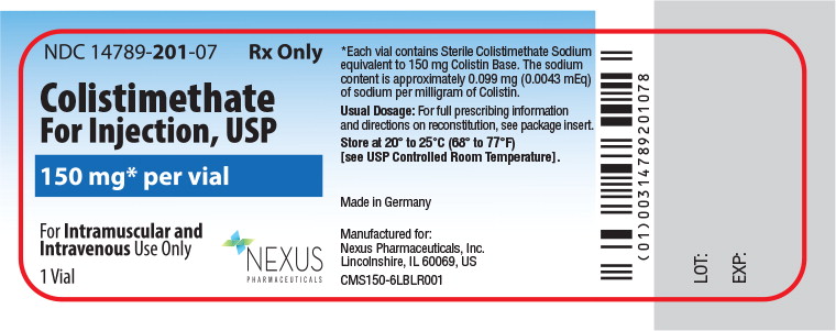 Principal Display Panel – 150 mg Vial Label
