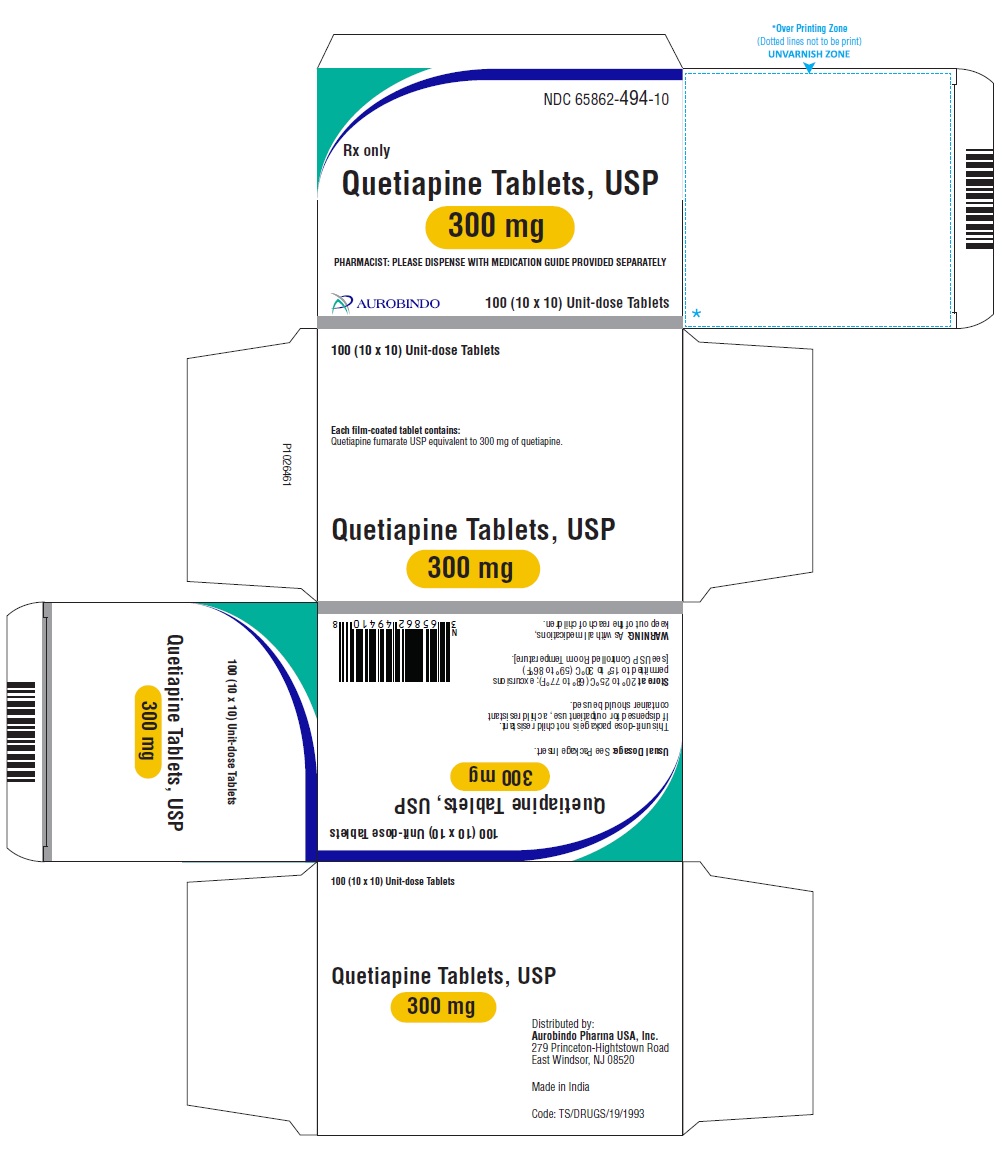PACKAGE LABEL-PRINCIPAL DISPLAY PANEL - 300 mg Blister Carton (10 x 10 Unit-dose)