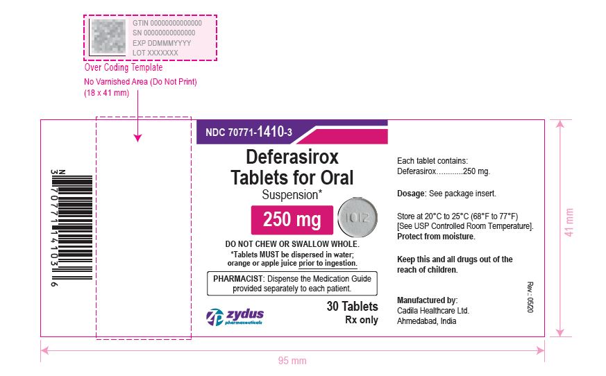 250 mg label