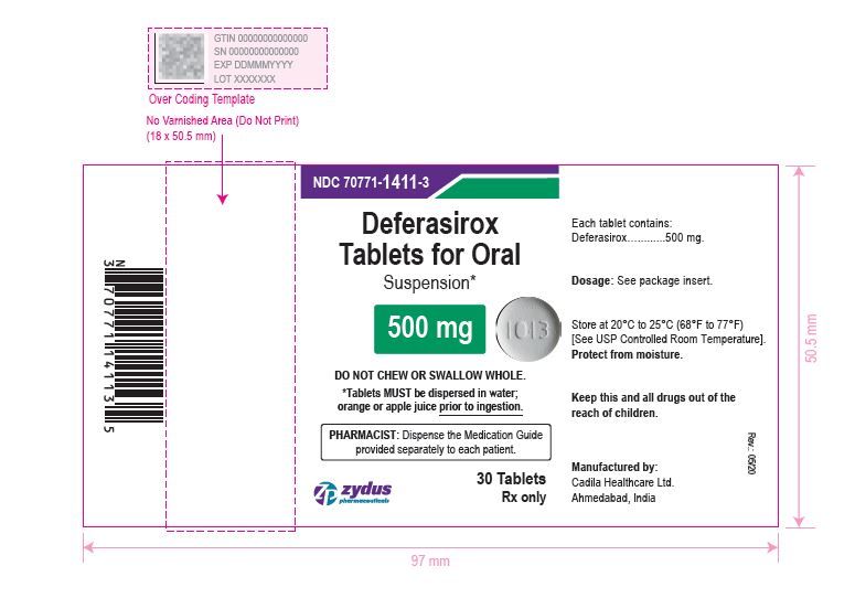 500 mg label