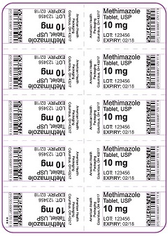 10 mg Methiamiazole Tablet Blister